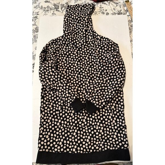 Hanna Andersson Girls Polkadot Sweater Kangaroo Pockets Dress Size 8 - Picture 1 of 12